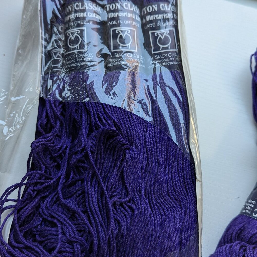 Tahki Cotton Classic 10 hanks Purple